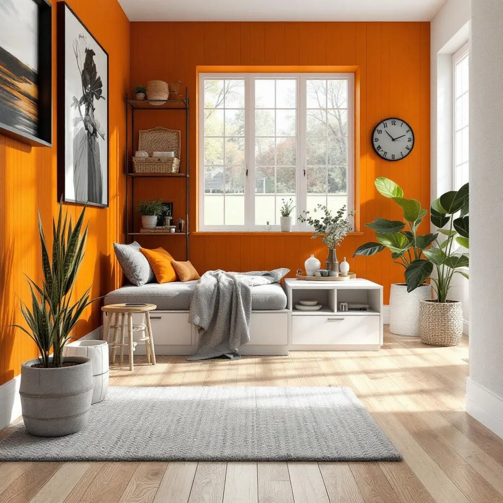 Professional interior painting in a Muskegon home.
